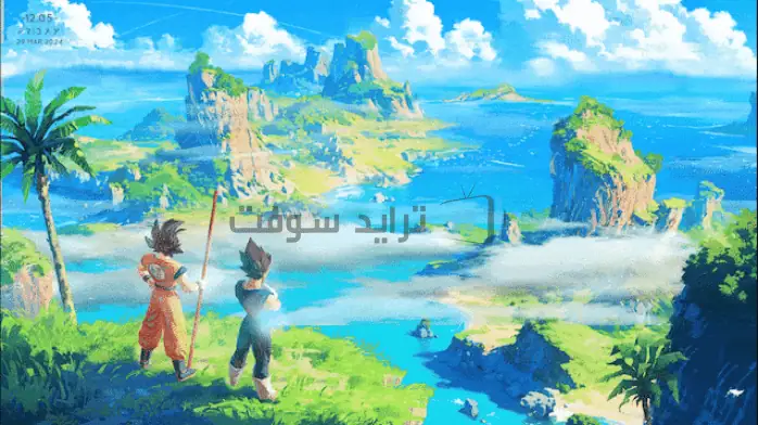 صورة لعبة دراغون بول للكمبيوتر الشخصي، والتي تتميز بشخصيات نابضة بالحياة ومشاهد مليئة بالإثارة من سلسلة الأنمي الشهيرة.