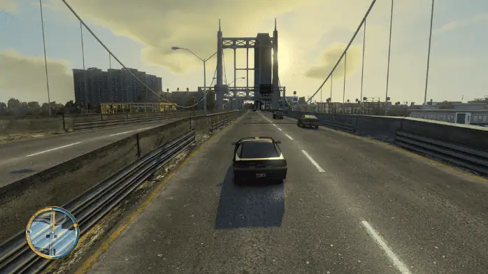 صورة غلاف لعبة GTA 9 للكمبيوتر الشخصي تتميز برسومات نابضة بالحياة والشعار المميز، والتي تعرض مشهدًا حضريًا.