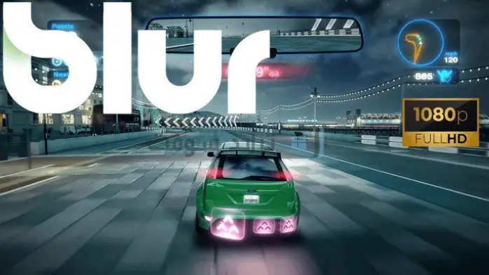 تحميل لعبة Blur سباق تتميز بتأثيرات الحركة الضبابية، وتعرض الحركة عالية السرعة والرسومات النابضة بالحياة.