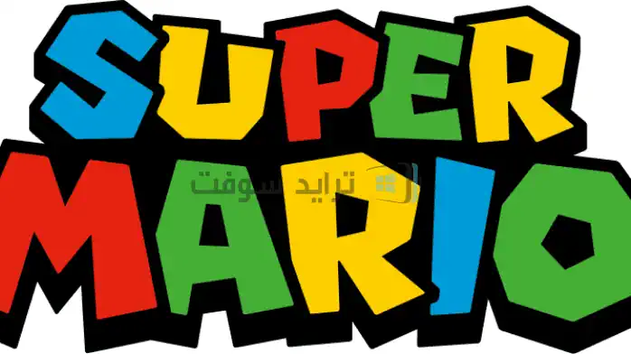 تحميل لعبة سوبر ماريو، شخصية كرتونية ترتدي قبعة حمراء وبدلة زرقاء، تقفز بحماس في عالم اللعبة الملون.