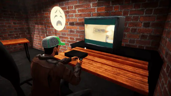 لقطة شاشةتحميل لعبة Internet Cafe Simulator للكمبيوتر، تُظهر مقهى افتراضيًا مزدحمًا بأجهزة الكمبيوتر والعملاء.
