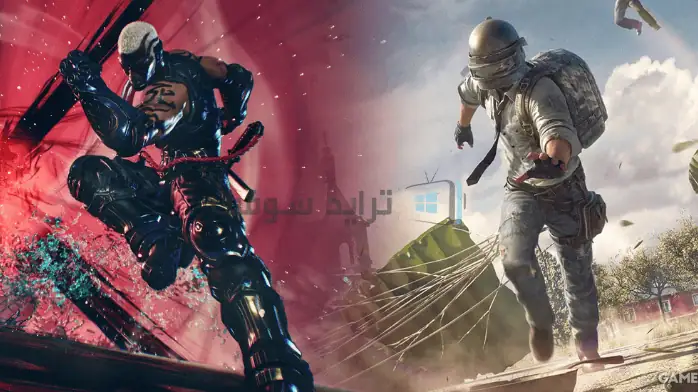 صورة لعبة Tekken 3 تظهر الشخصيات الرئيسية في وضعية قتالية شرسة، مما يؤكد على أسلوب اللعبة النشط.