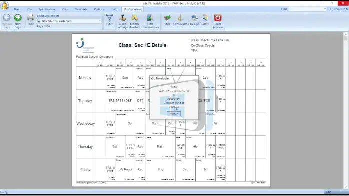 Download Asc Timetables