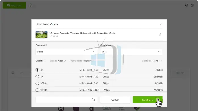 4k vidoe downloader full pc