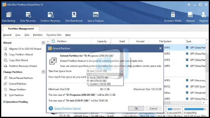 Minitool Partition Wizard Download Free