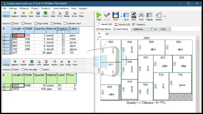 Cutting Optimization Pro
