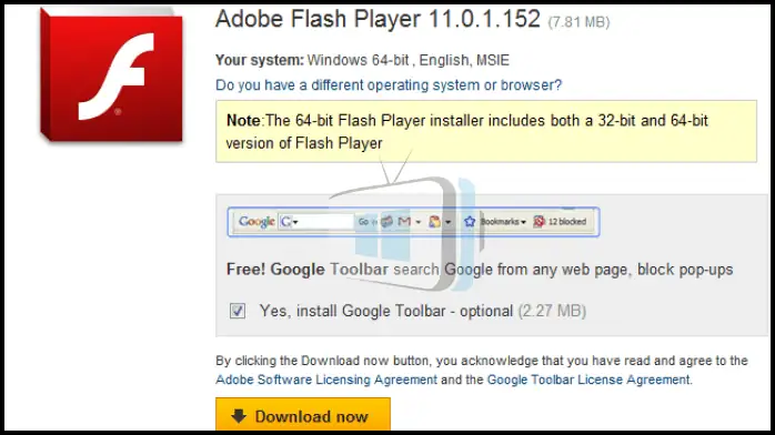 Download Adobe Flash Player