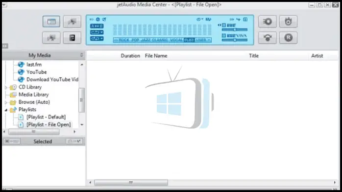 Download Jet Audio Player PC For Free